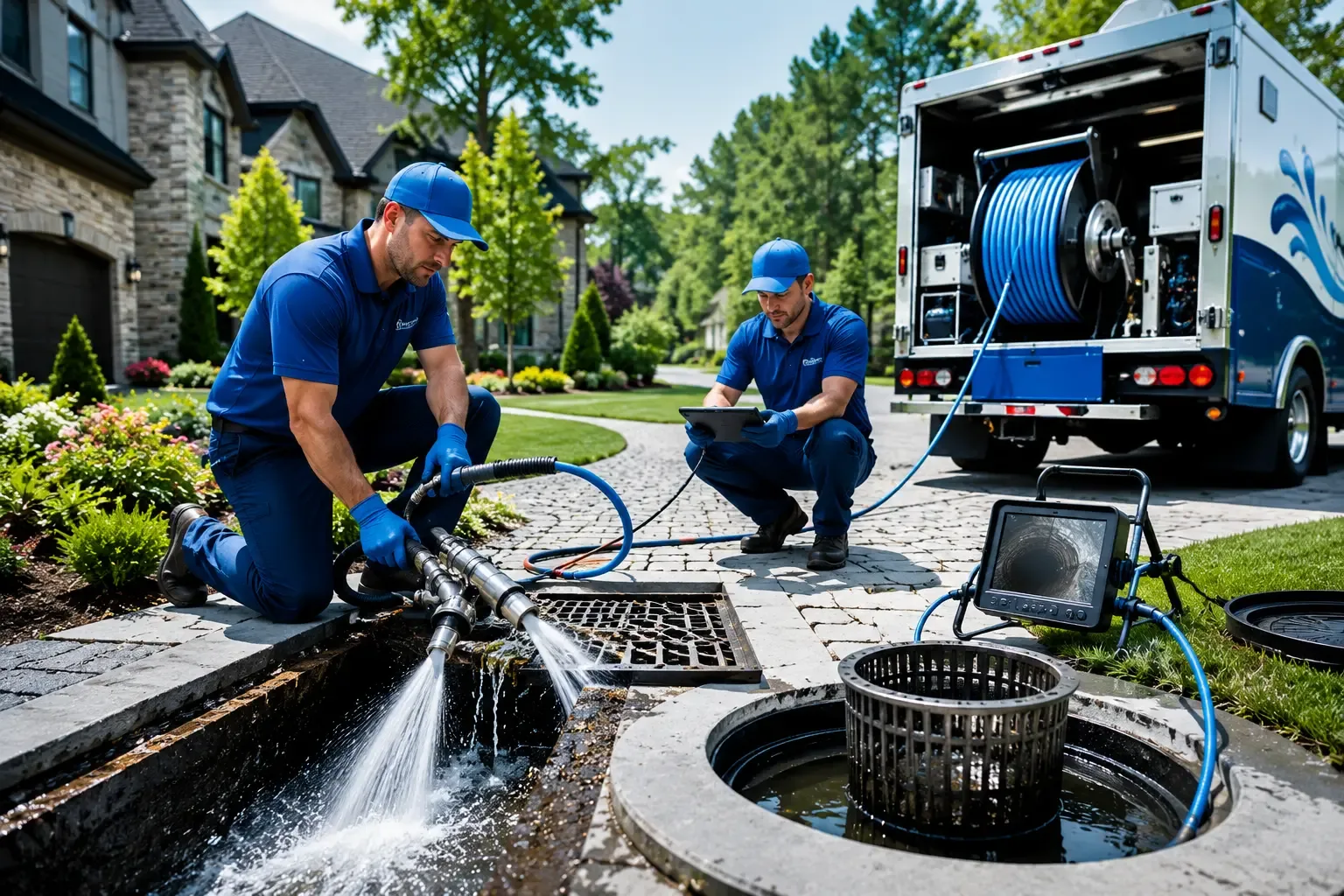 Local outdoor drain cleaning professionals in Kensington, OH